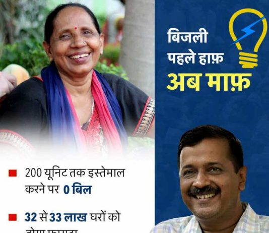 Delhi Free Bijli Bill