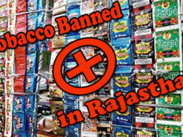Tobacco Banned in Rajasthan