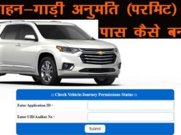 Hanumangarh Vehicle Permit COVID-19