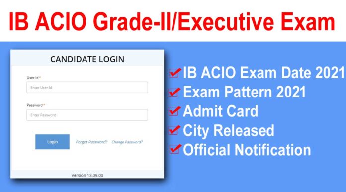 IB ACIO Exam Date 2021: Admit Card & City Released