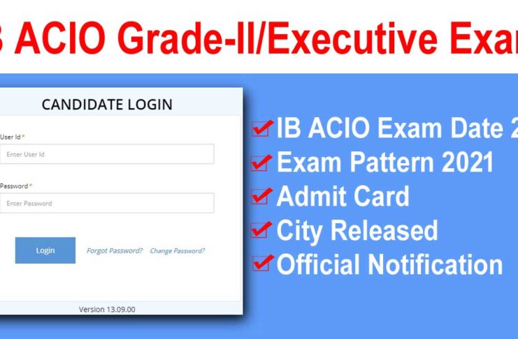IB ACIO Exam Date 2021: Admit Card & City Released