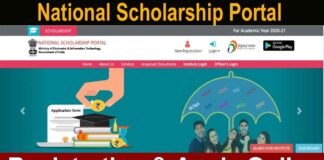 NSP National Scholarship Portal scholarships.gov.in