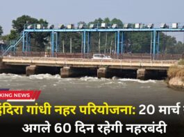 Indira Gandhi Nahar Bandi 2026